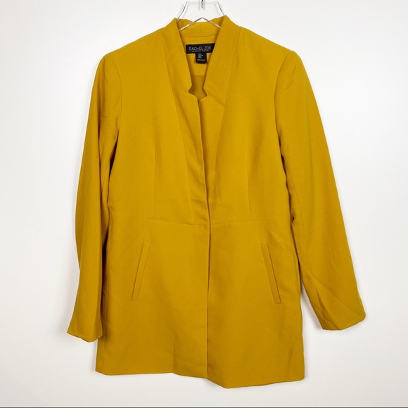 Rachel Zoe Jackets & Blazers - Rachel Zoe Blazer Mustard Long Medium Yellow